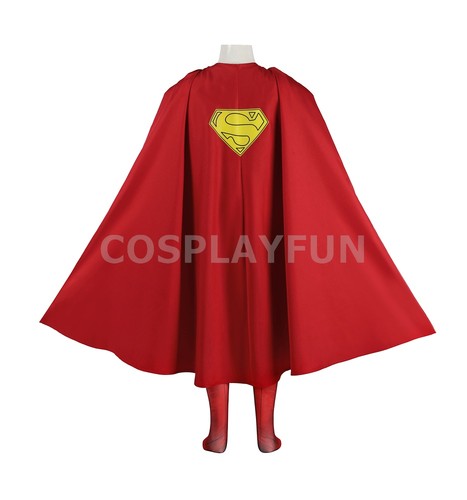 Clark Kent Costume Superman (1978 film) Cosplay Bodysuit For Kids Handmade - Picture 4 of 14