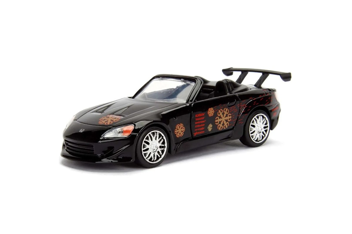 Jada 1/32 Scale Fast & Furious JOHNNY's Honda S2000 Black Diecast