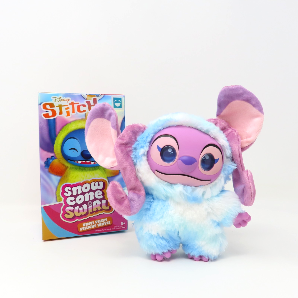 Happy Haul Disney Stitch Snow Cone Swirl Vinyl Face Plush Keychain
