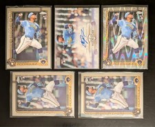 5-card Carlos Rodriguez rookie lot: includes on-card autograph!