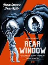 Rear Window by Zeb Love SIGNED Ltd Edition x/150 Screen Print Mondo MINT Movie
