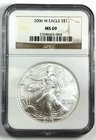 2006 $1 American Eagle NGC MS69 1 oz .999 Fine Silver US Bullion Coin