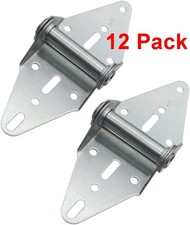 12 Pack Garage Door Hinges #1 Heavy Duty 14 Gauge Steel Garage Door Hardware
