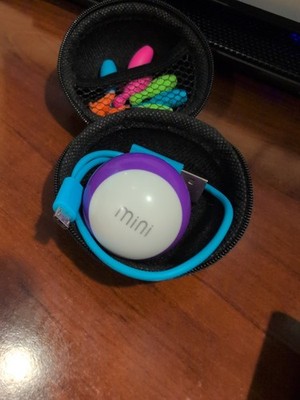 Sphero Mini App Enabled Programmable Robot Ball - Purple With Obstacles