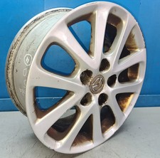 1x Aluminium rim 16x6.5J ET52.5 LK 5x114 rim (4) 9965886560 Mazda 5 CR19 Bj.10
