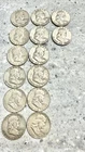 Franklin Silver Half Dollar Coin Collection Lot of 14