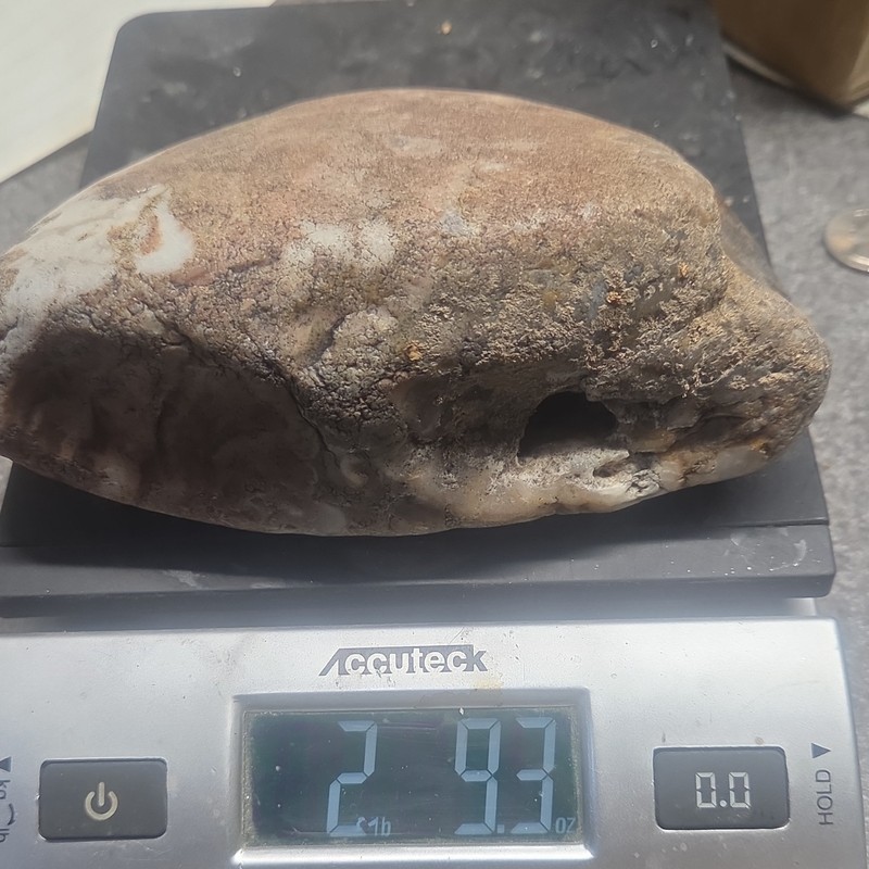 Colorful South Dakota Prairie Agate, Rough Cabbing Lapidary For Slabs 2lb 9.3 oz