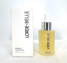 LORDE + BELLE Radiant Face Elixir 30 ml (1 fl oz) New in Box - MSRP $69