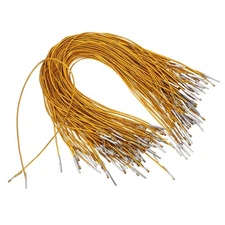 100 Pcs Stretch Round String Elastic Cords with Metal End for Masks