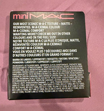 M A C mini MAC Matte Lipstick - Mehr Shade, Mini 0.05 oz / 1.7 g