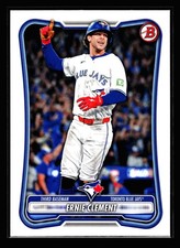 2026 Bowman Baseball Card #8 Ernie Clement Blue Jays