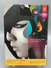 Adobe Creative Suite 6 Design Student and Teacher Windows  Mac w/ Code