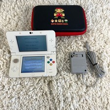 Nintendo "New" 3DS White Handheld Console System KTR-001 NTSC Tested