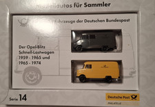 BREKINA 1:87 - Deutsche Post - Serie 14 - Opel Blitz Fernmeldedienst + Post