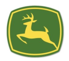 John Deere Sticker Decal 3in X 3in John Deere Sticker Decal 3in X 3in