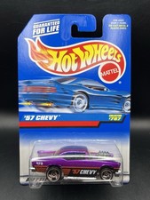 Hot Wheels ‘57 Chevy in Purple SB Wheels Collector #787