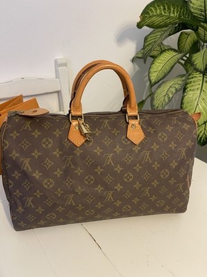 Louis Vuitton SPEEDY 40 Monogram Pre 80  Handtasche Koffer Gucci