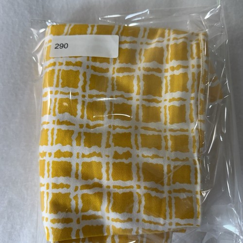 Talbots Pencil Skirt Stretch Cotton Lined Yellow White Checked Career Size 10 - Picture 19 of 19