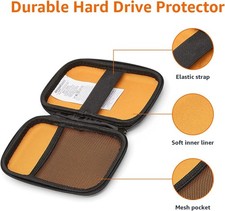 Amazon Basics External Hard Drive Portable Carrying Case, Black