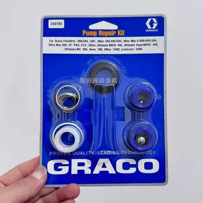 #ad 18B260 Graco Pump Repair Kit Graco Packing Kit Old Part # 244194 $71.24