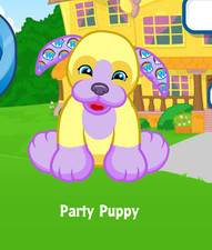 Webkinz Classic Party Puppy Virtual Adoption Code Only Messaged