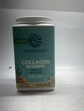 SunWarrior Collagen Building Protein Peptides Tahitian Vanilla 2.2lb Exp 07/2027