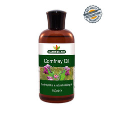 Natures Aid Comfrey Oil 150ml Natural Herbal Massage Skin Oil Care