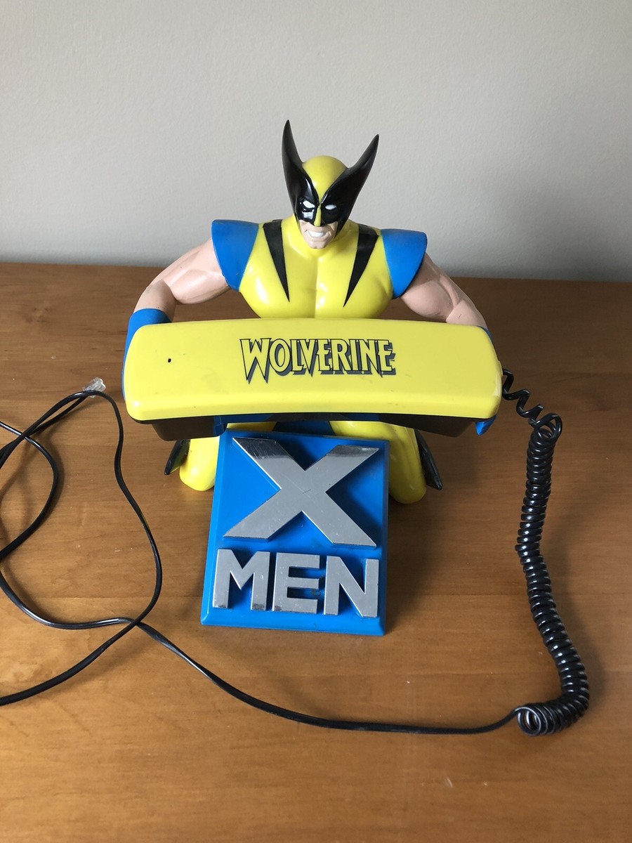 Vintage 1994 Marvel X-Men Wolverine Telephone Land-line. MFG By
