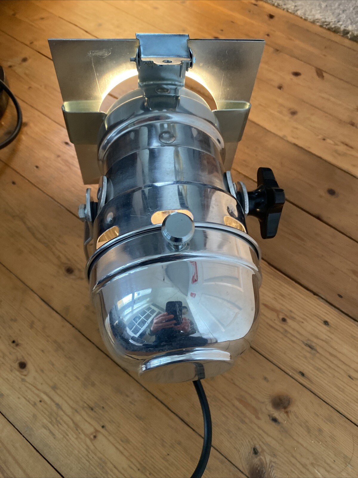 vintage Aluminium stage light eBay