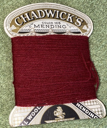 Vintage Chadwick’s Mending Wool Color 105 - Picture 2 of 2