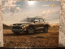 2021 CHEVY TRAILBLAZER 30-page Original Sales Brochure (BRAND NEW MODEL!!!)