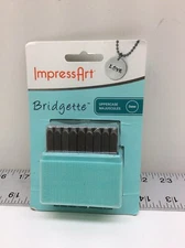 Impressart Basic Bridgette Uppercase 3mm Letter Set Hand Stamping Jewelry 27 Pcs