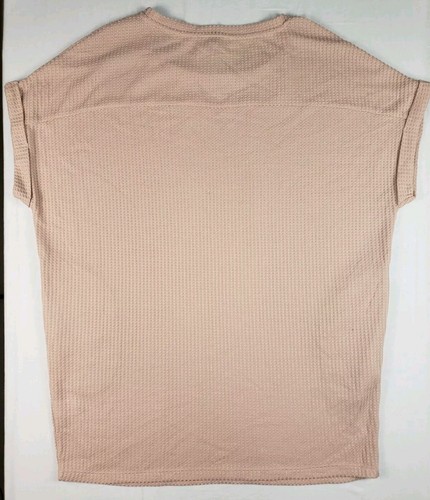 Umgee Women’s Beige Textured Top Shirt Size Large - Picture 8 of 8