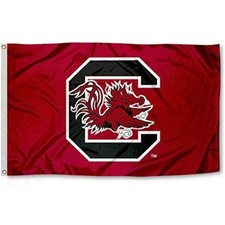 SOUTH CAROLINA GAMECOCKS 3X5 FLAG BANNER *FUL...