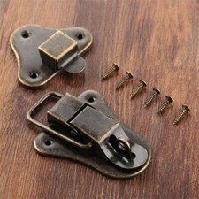 Cabinet Jewelry Box Latch Hasps Chest Lock Toggle Catch 95 52mm Household