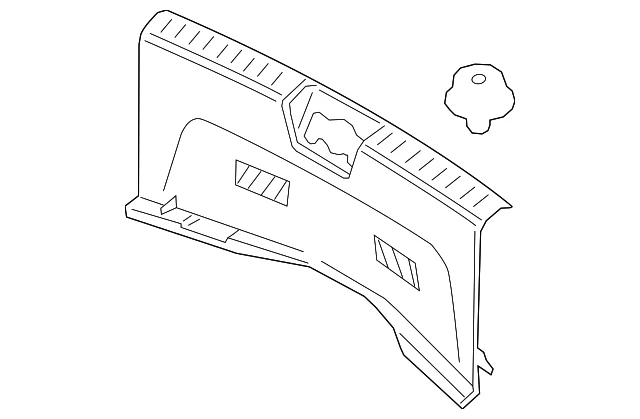 Panel de trim trasero para Hyundai (N/P 85770-J3000-NNB)