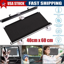 Retractable Car Auto Side Window Baby Sun Shade Shield Cover Roll Curtain Visor