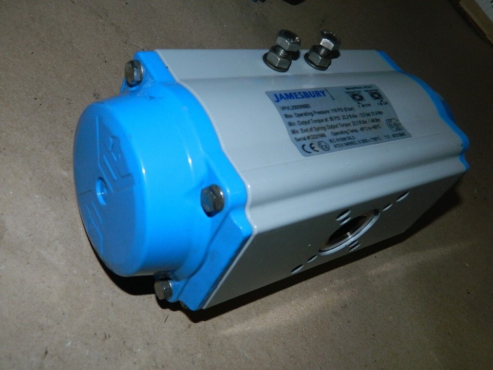 Acutuator Spring Jamesburry VPL250SR8BD Spring Return Pneumatic Actuator NEW | eBay