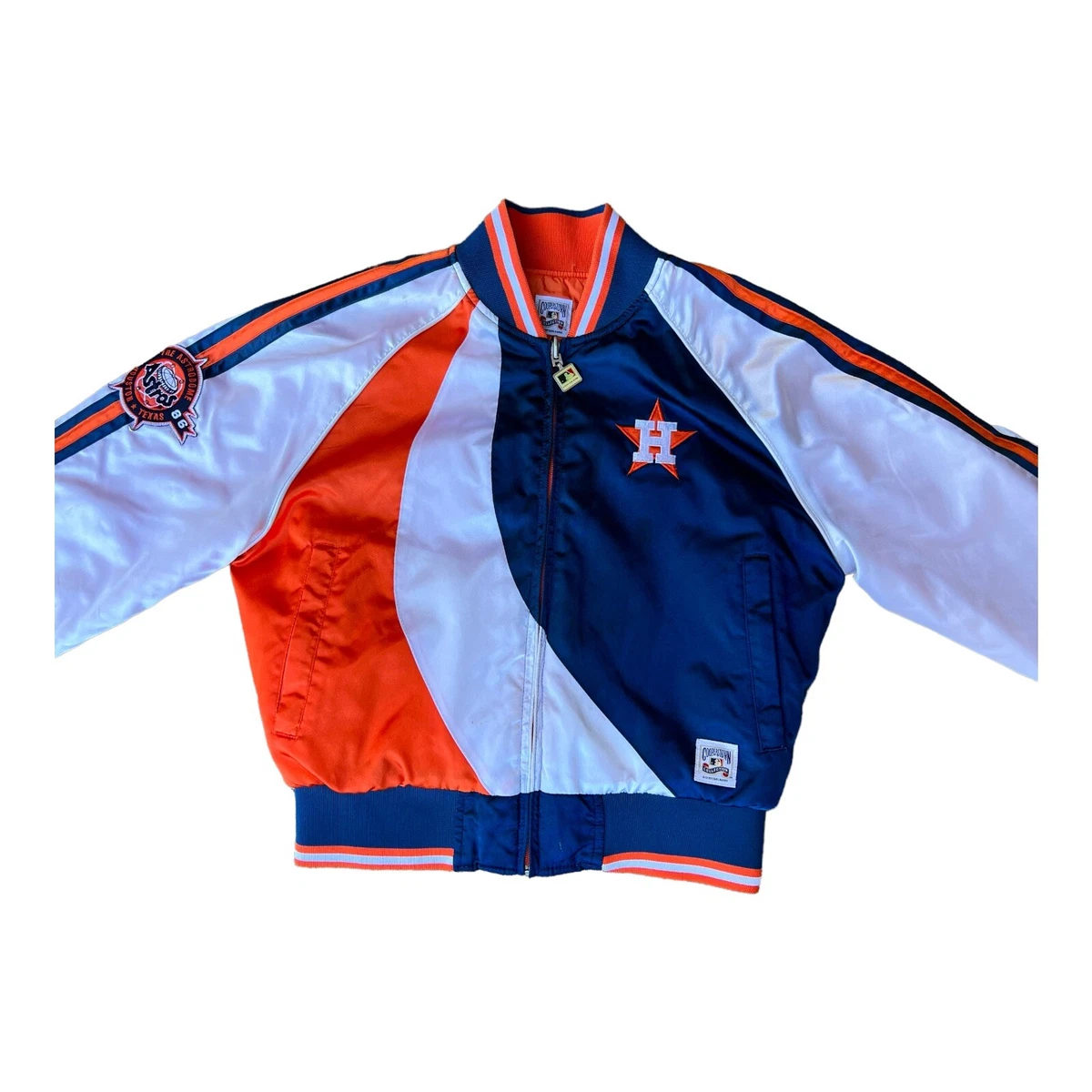 Vintage MLB Baseball Houston Astros Astrodome Reversible Bomber