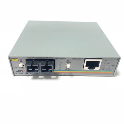 Allied Telesyn International Fast Ethernet Media Converter AT-MC102XL Business