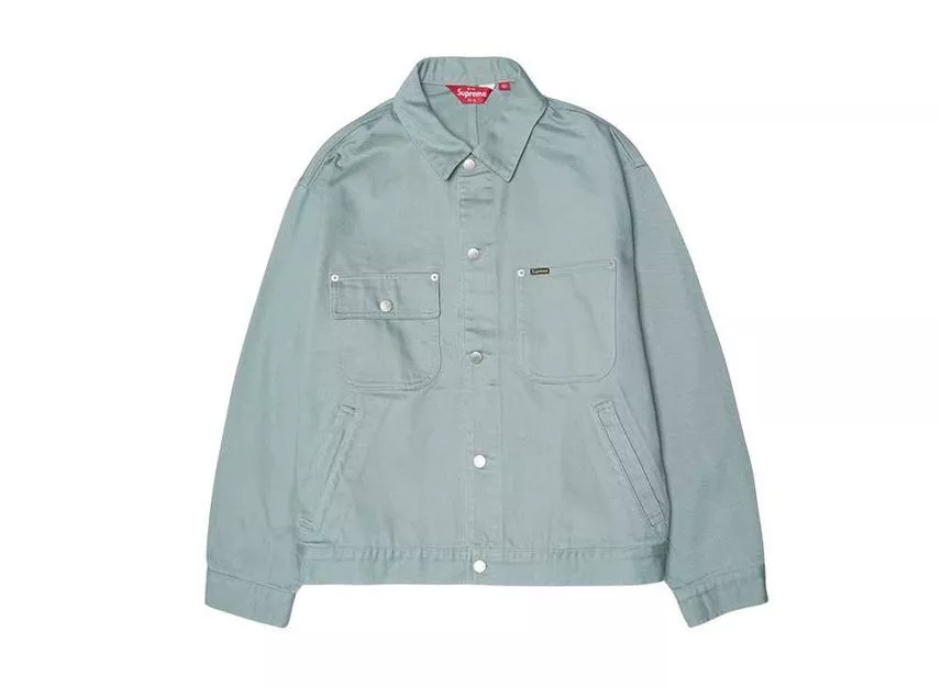 Veste camionneur Supreme Denim Chore comme neuve