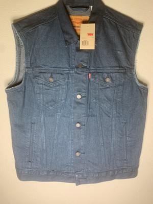 levi biker vest