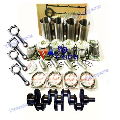 S4D106 S4D106-1FH Crankshaft Overhaul Rebuild Kit For Komatsu Engine WB93R WB140