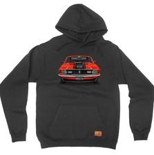 1970 Mustang Mach 1 The Legend Classic Car- Men's /Unisex Hoodie Made in USA