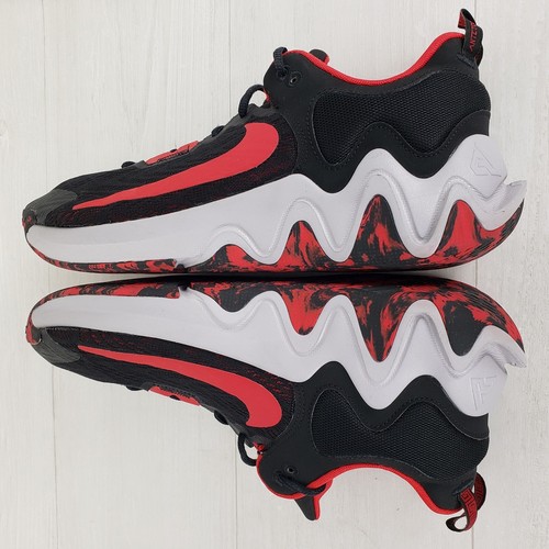 Nike Giannis Immortality 2 Red Black Basketball Shoes DM0825-005 Men's Size 14 - Picture 12 of 17