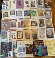 HUGE Lot Quilt Patterns Applique  Pieced, Books  Templates craft sewing