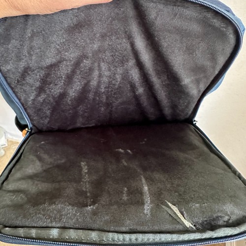 Swiss Tech La Tzoumaz 29 L Laptop backpack Navy blue & Brown NWOT - 第 4/4 張圖片