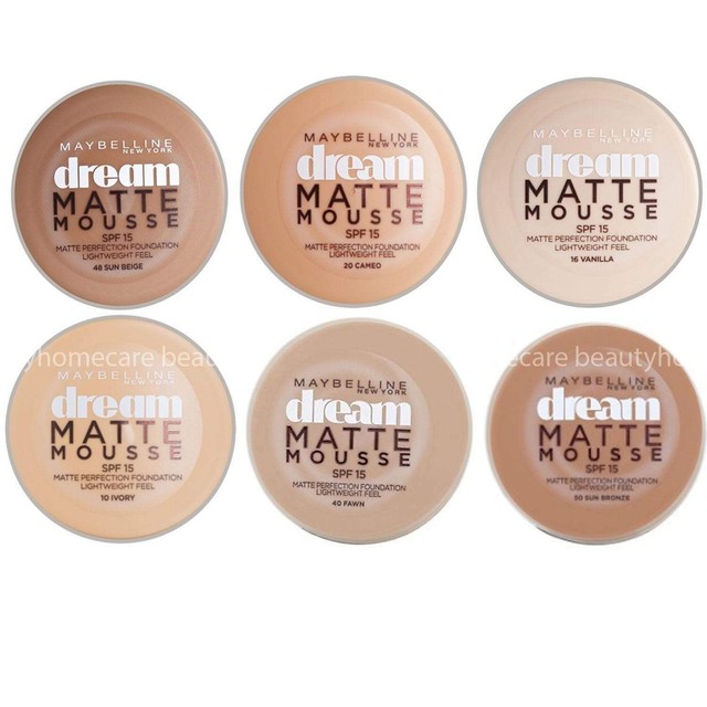 mousse matte foundation