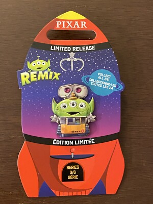 Disney Pin Toy Story Alien Pixar Remix Pin Wall-E Limited Release Sold Out
