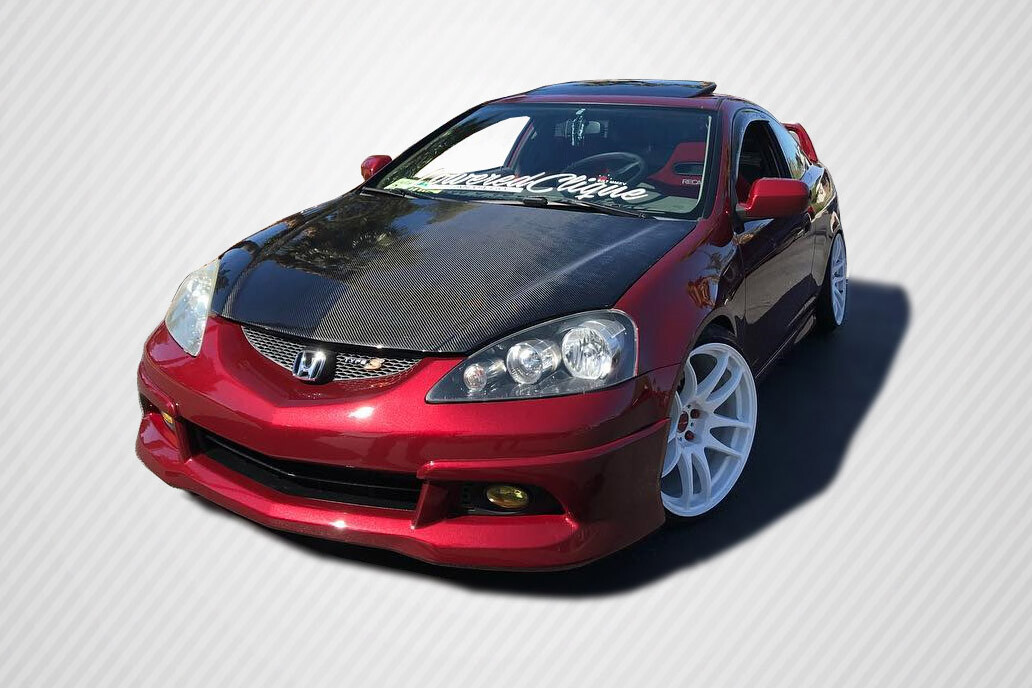 02-06 Acura RSX OEM Carbon Fiber Creations Body Kit- Hood